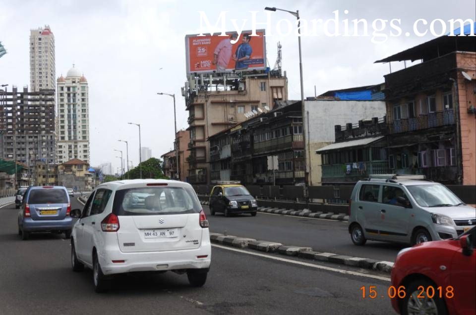 Byculla On J J Flyover, Book Hoardings Online in Mumbai, Hoardings company Mumbai, Flex Banner